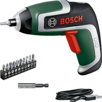 Bosch 0 603 9E0 000 destornillador eléctrico y llave de impacto 235 RPM Negro, Verde verde/Negro, Destornillador eléctrico, Mango de pistola, Soporte para puntas magnéticas, Negro, Verde, Sin escobillas, 235 RPM