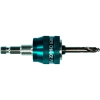Bosch 2 608 594 256 broca, Adaptador negro, Taladro, Martillo perforador, 7,15 mm, 65 mm, Acero rápido aleado con cobalto (HSS-Co), Vástago hexagonal