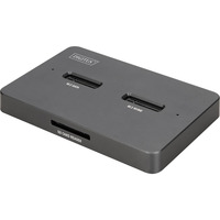 Digitus Estación de acoplamiento para SSD Dual M.2 NVM negro