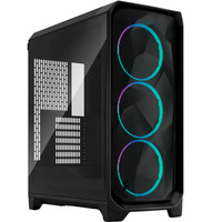 Fractal Design Meshify 3 RGB TG Light Tint, Cajas de torre negro