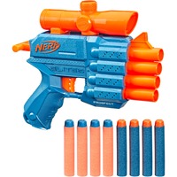 Hasbro Nerf Elite 2.0 Prospect QS-4, Pistola Nerf Azul-gris/Naranja