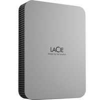 LaCie Mobile Drive Secure 2 TB, Unidad de disco duro gris