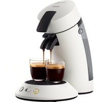 Philips Cafetera de monodosis Original Plus CSA210/10, Cafetera monodosis blanco, Cafetera de cápsulas, 0,7 L, Dosis de café