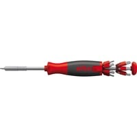 Wiha Destornillador con cargador de puntas LiftUp 26one negro/Rojo