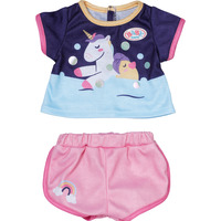 ZAPF Creation BABY born Unicorn Short Pyjamas 43cm, Accesorios para muñecas BABY born Unicorn Short Pyjamas 43cm, Pijama de muñeca, 3 año(s)