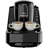 Arzum OK0040-2000, Cafetera de moka negro/Cromado