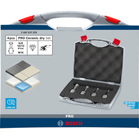 Bosch Set de coronas de perforación PRO Ceramic dry X-LOCK, Ø 6 - 12mm, Conjuntos de brocas 