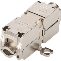 Digitus Acoplador profesional Cat.6a para aplicaciones de campo, 500 MHz, 10GBase-T, Embrague 