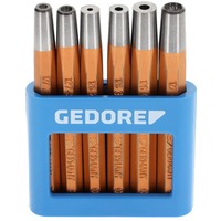 GEDORE Juego de extractor de remaches y colocador de cabezas de remache, Herramienta de remachado 