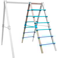 HUDORA 64032, Escalera beige/Turquesa