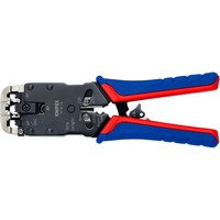 KNIPEX 97 51 12 SB, Crimpadora azul/Rojo