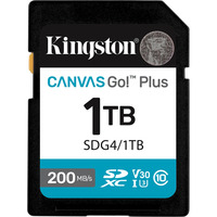 Kingston SDG4/1TB, Tarjeta de memoria negro