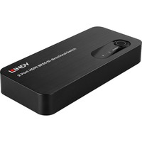 Lindy 38339 interruptor de video HDMI, Conmutador HDMI negro, HDMI, ABS, Negro, 120 Hz, 3840 x 2160, 7680 x 4320, 48 Gbit/s