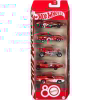 Mattel JGK08 vehículo de juguete Juego de vehículos, 3 año(s), Metal, Rojo, Blanco