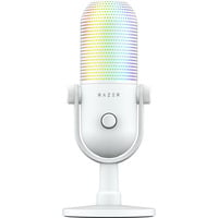 Razer Seiren V3 Chroma 32-Bit DSP, Micrófono blanco