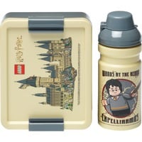 Room Copenhagen Set de fiambrera LEGO Harry Potter Hogwarts, Caja de almuerzo beige/Gris