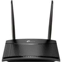 TP-Link TL-MR100 router inalámbrico Ethernet rápido Banda única (2,4 GHz) 4G Negro, Router WIRELESS LTE negro, Wi-Fi 4 (802.11n), Banda única (2,4 GHz), Ethernet, 3G, Negro, Router de sobremesa