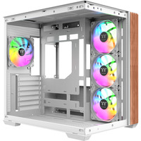 Thermaltake View 380 WS ARGB, Cajas de torre blanco/Madera