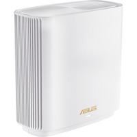 ASUS ZenWiFi AX (XT9) AX7800 1er Pack Weiß Tribanda (2,4 GHz/5 GHz/5 GHz) Wi-Fi 6 (802.11ax) Blanco 4 Interno, Enrutador de malla blanco, Blanco, Interno, Sistema de malla, Poder, 264,77 m², Tribanda (2,4 GHz/5 GHz/5 GHz)