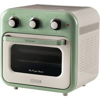 Ariete 4632/04 Sencillo 16 L Independiente 1400 W Freidora de aire caliente Verde blanco/Verde claro, Freidora de aire caliente, 16 L, 80 °C, 230 °C, 60 min, Sencillo