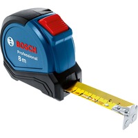 Bosch 1 600 A01 V3S cinta métrica 8 m Negro, Azul, Rojo azul, 520 g