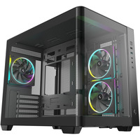 DeepCool CG330U 3F, Cajas de torre negro