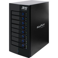 HighPoint RocketStor 6418AS, Caja de unidades negro