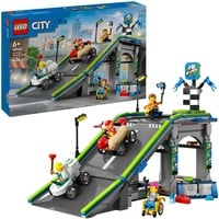 LEGO City Sin Límites: Rampa de Aceleración para Coches de Carreras, Juegos de construcción Juego de construcción, 6 año(s), Plástico, 436 pieza(s), 954 g