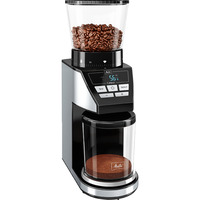 Melitta Molino de café Calibra, Molinillo de café negro/Acero fino