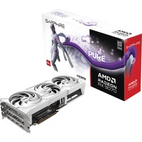 SAPPHIRE Radeon RX 9070 Pure OC, Tarjeta gráfica blanco