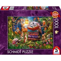 Schmidt Spiele Historias del bosque para la noche, Puzzle 