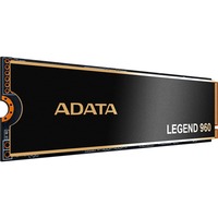 ADATA LEGEND 960 1 TB M.2 PCI Express 4.0 NVMe 3D NAND, Unidad de estado sólido gris oscuro/Dorado, 1 TB, M.2, 7400 MB/s