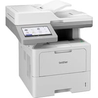 Brother MFC-L6910DN impresora multifunción Laser A4 1200 x 1200 DPI 50 ppm Wifi, Impresora multifuncional gris, Laser, Impresión en blanco y negro, 1200 x 1200 DPI, A4, Impresión directa, Blanco
