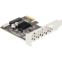 DeLOCK PCI Express x1 > 1in. USB 5 Gbps Tipo-E Key A, 90344, Controlador USB 