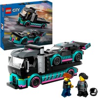 LEGO Coche de Carreras y Camión de Transporte, Juegos de construcción Juego de construcción, 6 año(s), Plástico, 328 pieza(s), 519 g