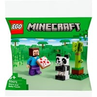 LEGO Minecraft Steve y Panda Bebé, Juegos de construcción Juego de construcción, 6 año(s), Plástico, 35 pieza(s), 26 g