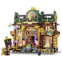 Lumibricks Biblioteca Steampunk Time Rift, Juegos de construcción 