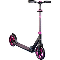 Muuwmi Aluminium Scooter Pro 215 mm, Vespa negro/Rosa neón