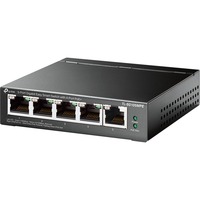 TP-Link TL-SG105MPE switch L2 Gigabit Ethernet (10/100/1000) Energía sobre Ethernet (PoE) Negro, Interruptor/Conmutador negro, L2, Gigabit Ethernet (10/100/1000), Energía sobre Ethernet (PoE)