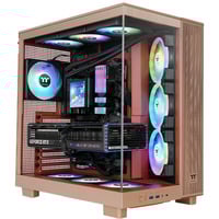 Thermaltake View 380 XL TG ARGB, Cajas de torre marrón claro