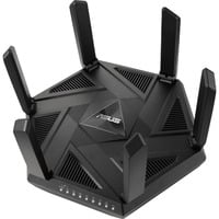 ASUS RT-AXE7800 router inalámbrico Tribanda (2.4 GHz / 5 GHz / 6 GHz) Negro Wi-Fi 6E (802.11ax), Tribanda (2.4 GHz / 5 GHz / 6 GHz), Ethernet, Negro, Router de sobremesa