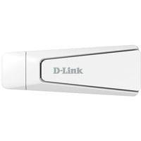 D-Link AX18U adaptador y tarjeta de red WLAN 1800 Mbit/s, Adaptador Wi-Fi blanco, Inalámbrico, USB, WLAN, 1800 Mbit/s