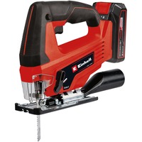EINHELL Sierra de calar inalámbrica Power X-Change TC-JS 18 Li, 18Volt rojo/Negro