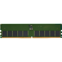 Kingston KSM56E46BD8KM-32HA módulo de memoria 32 GB 1 x 32 GB DDR5 5600 MT/s 288-pin DIMM ECC, Memoria RAM verde, 32 GB, 1 x 32 GB, DDR5, 288-pin DIMM, Negro, Verde