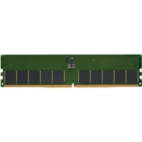 Kingston KSM56E46BD8KM-32HA módulo de memoria 32 GB 1 x 32 GB DDR5 5600 MT/s ECC, Memoria RAM verde, 32 GB, 1 x 32 GB, DDR5, 288-pin DIMM, Negro, Verde