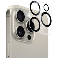 Nevox NEVOGLASS 3D Cristal protector para cámara, Película protectora transparente/Negro