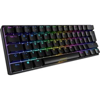 Sharkoon SGK50 S4 teclado USB QWERTZ Alemán Negro, Teclado para gaming negro, 60%, USB, QWERTZ, LED RGB, Negro