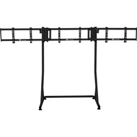 Thermaltake Triple Monitor Stand Pro Black, Soporte de monitor negro