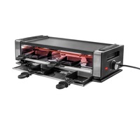 Unold 48730, Raclette negro/Acero fino