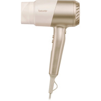 Beurer HC 40 Iconic Pro, Secador de pelo crema/Dorado